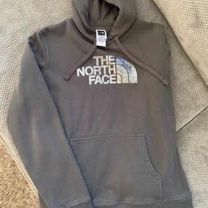 North Face hoodie.